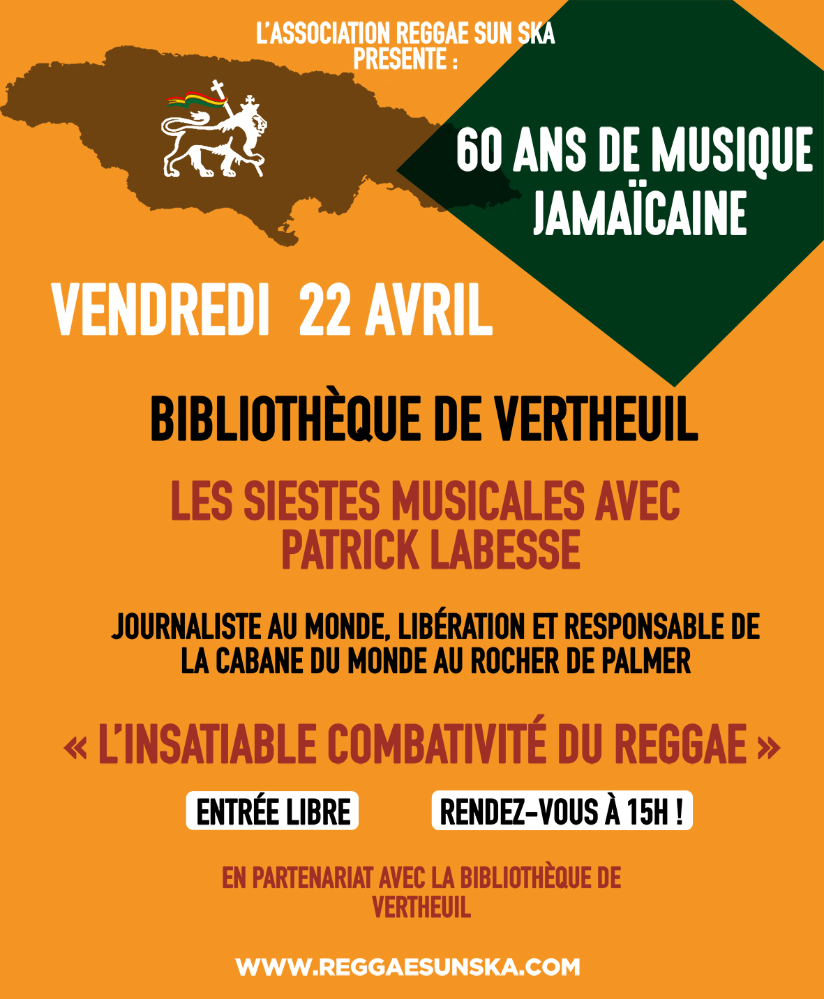 Affiche siestes musicales 22 avril